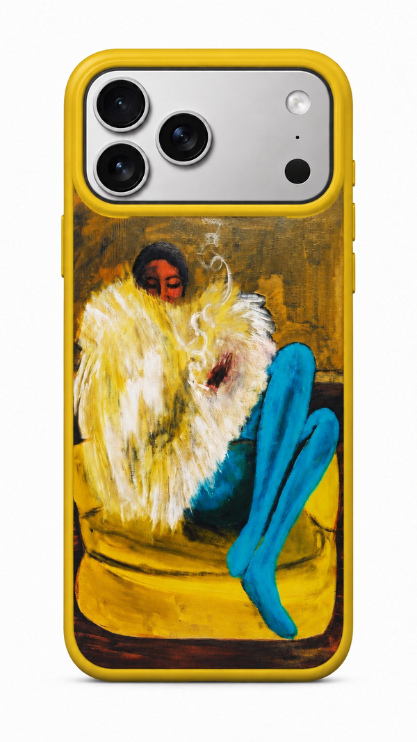 Cool Girl Phone Case Mustard