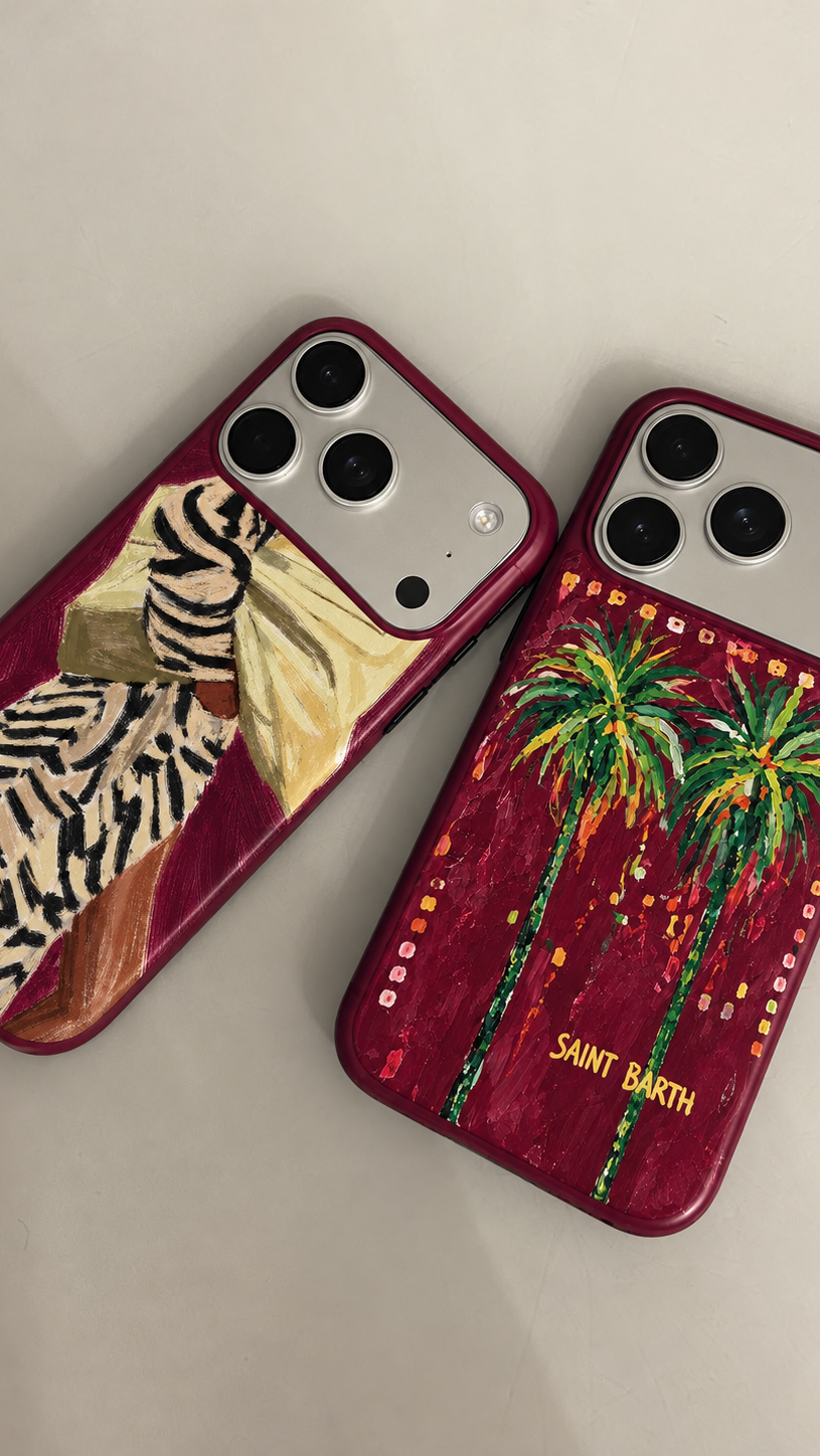 Burgundy Chic Phone Case