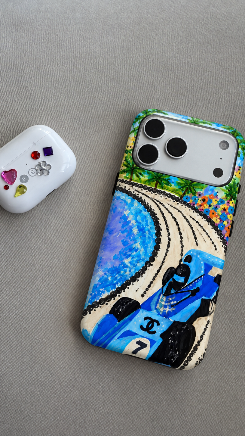 Chanel Race Track Phone Case