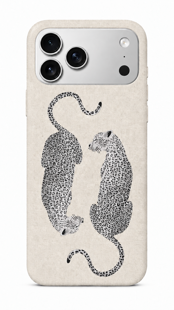 Off white Jaguar Phone Case