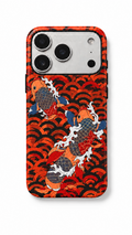 Orange Koi Phone Case