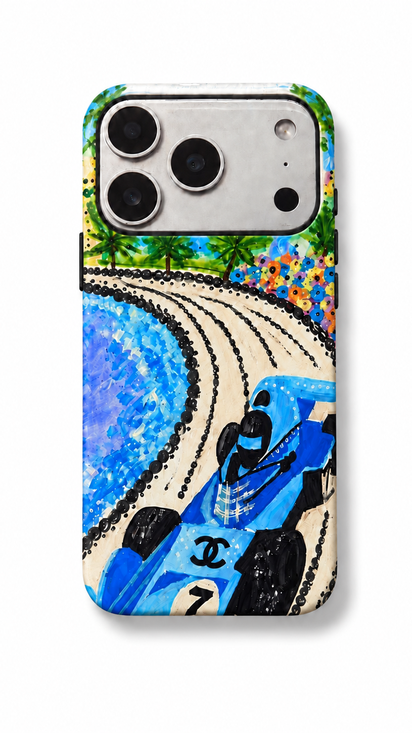 Chanel Race Track Phone Case