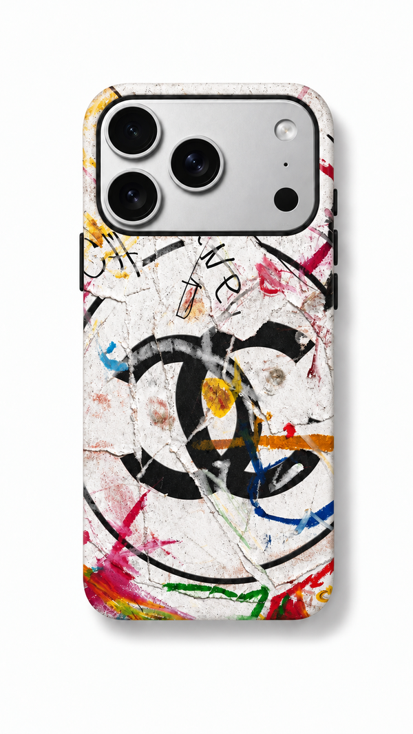 Miami Collection White Chanel Phone Case