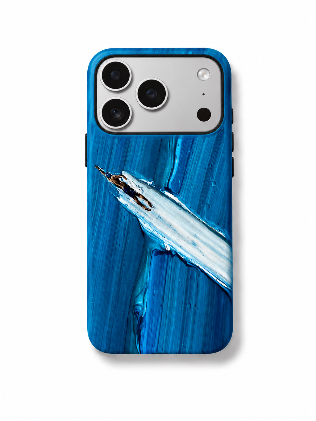 Blue Two-toned Phone Case