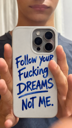 Follow your dreams Phone Case
