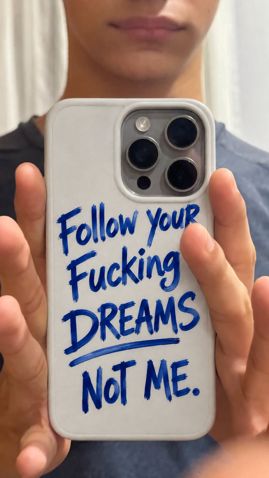 Follow your dreams Phone Case