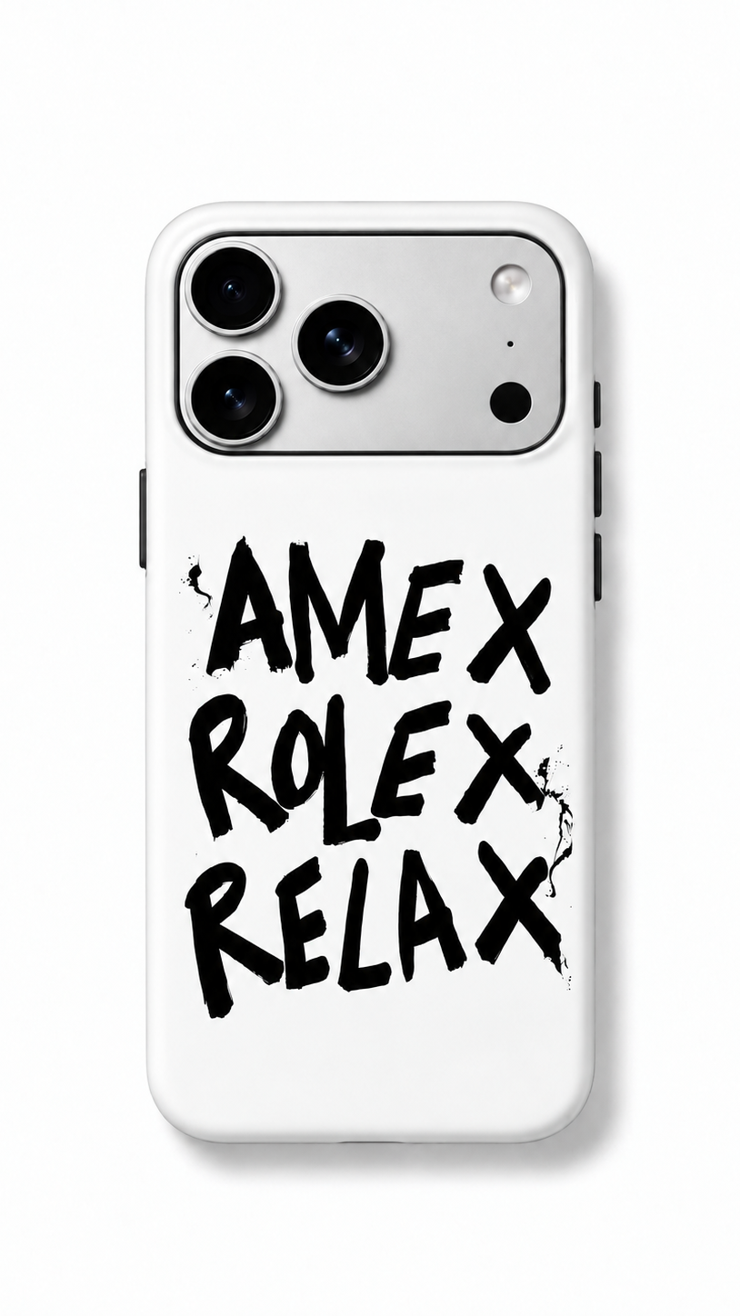 AMEX ROLEX RELAX Phone Case